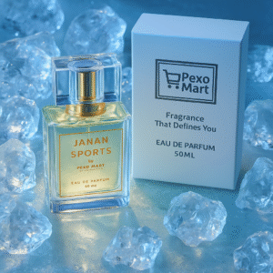 Janan Sports Perfume 50ml for Men – Long Lasting Fresh Citrus Woody Fragrance | Buy Online at Pexo Mart