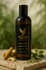 Shaheen Herbal Oil – Best Hair Oil for Hair Growth & Hair Fall Control in Pakistan (200ml) - Image 4
