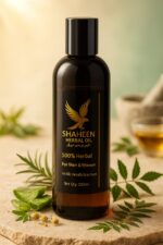Shaheen Herbal Oil – Best Hair Oil for Hair Growth & Hair Fall Control in Pakistan (200ml) - Image 3